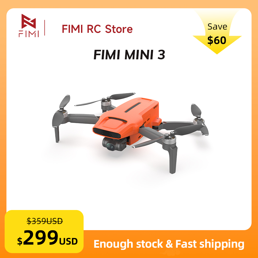 FIMI MINI 3 Camere Drone 4K 60 - огляд і ціна Drone Mapping