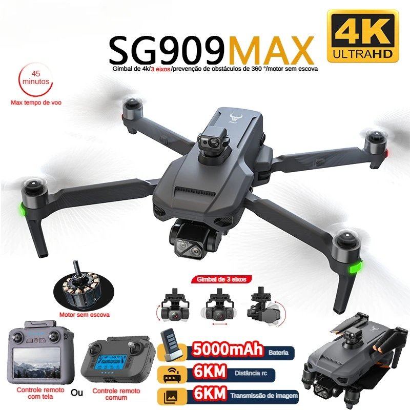 ZLL SG909 SG909MAX Professiona - огляд і ціна Drone Cinematic